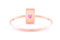 tourmaline heart ring gold