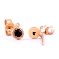onyx earrings gold